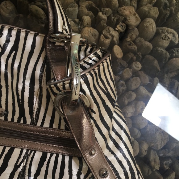 Kathy Van Zeeland Bags Kathy Van Zeeland Zebra Print Bag Poshmark